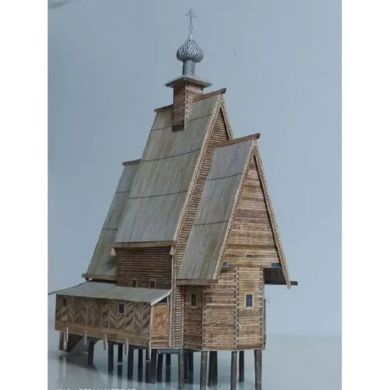 Orel 328 - 1/150 Paper Model Kit Church Transfiguration from village Spas-Vezhi