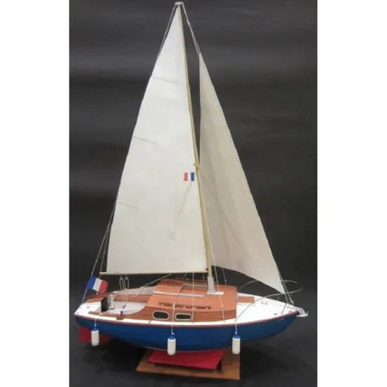 Orel 331 - 1/25 Paper Model Kit Cruising yacht, France, 1964, Civil navy