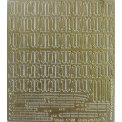 Photo-Etched for Orel 330/1 Battleship Wasa 1/100 Navy, Sweden, 1628