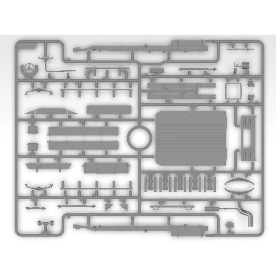 ICM 35594 - 1/35 G7117 with WWII Soviet Drivers, scale plastic model kit