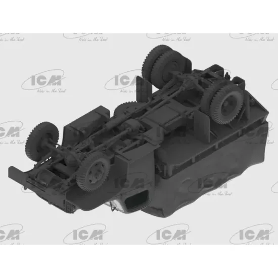 Us Stock Icm 35594 - 1/35 G7117 With Wwii Soviet Drivers, Scale Plastic Model Kit