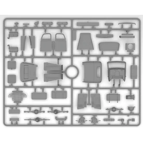 Us Stock Icm 35594 - 1/35 G7117 With Wwii Soviet Drivers, Scale Plastic Model Kit