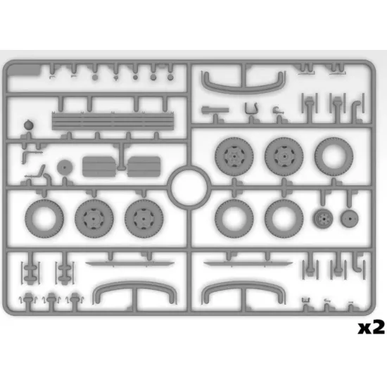 Us Stock Icm 35594 - 1/35 G7117 With Wwii Soviet Drivers, Scale Plastic Model Kit