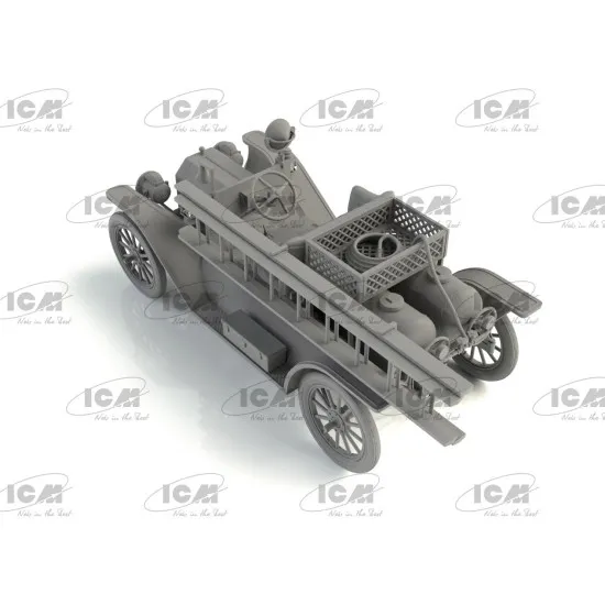 ICM 35606 - 1/35 Model T 1914 Fire Truck with Crew, scale plastic model kit