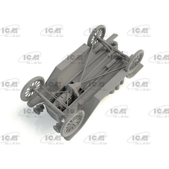 ICM 35606 - 1/35 Model T 1914 Fire Truck with Crew, scale plastic model kit