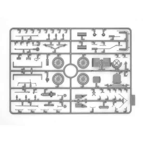 ICM 35606 - 1/35 Model T 1914 Fire Truck with Crew, scale plastic model kit