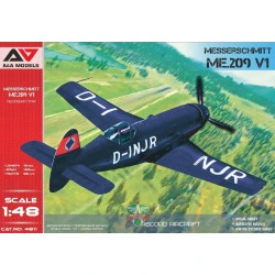 A&A Models 4811 - 1/48 Messerschmitt Me.209V1 Speed record prototype aircraft