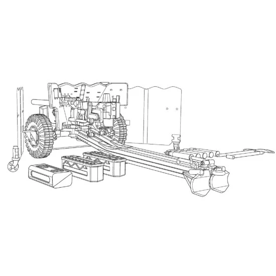 ACE 72563 - 1/72 Ordnance QF 6-pounder Mk.II/Mk.IV plastic model Kit