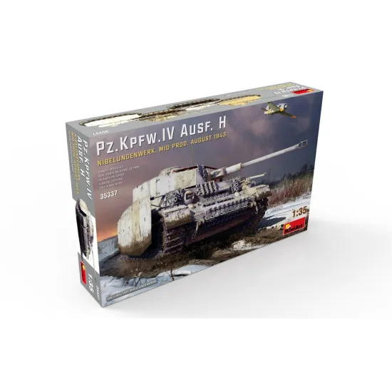Miniart 35337 - 1/35 Pz.Kpfw.IV Ausf. H Nibelungenwerk (Medium Production), 1943