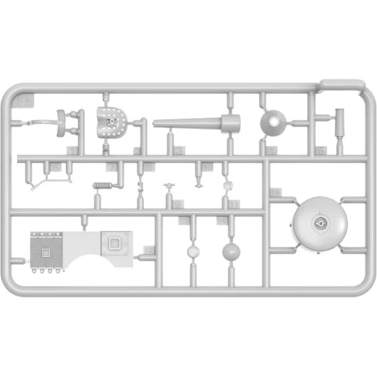 Miniart 38033 1/35 GERMAN INDUSTRIAL TRACTOR D8511 MOD. 1936 WITH CARGO TRAILER