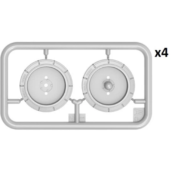 Miniart 38033 1/35 GERMAN INDUSTRIAL TRACTOR D8511 MOD. 1936 WITH CARGO TRAILER