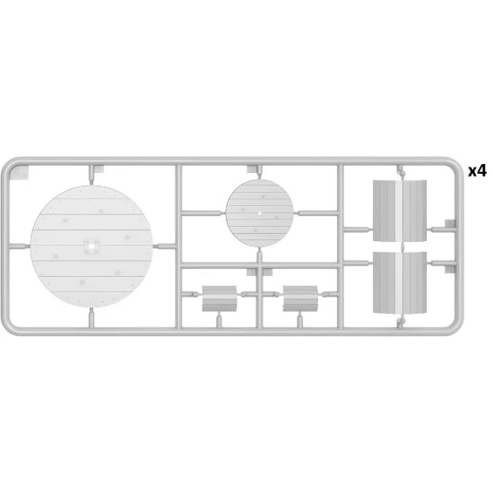 Miniart 38033 1/35 GERMAN INDUSTRIAL TRACTOR D8511 MOD. 1936 WITH CARGO TRAILER