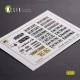 Kelik K35002 - 1/35 ZiL-131 series interior and exterior 3D decals for any kit