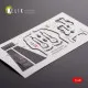 Kelik K48006 - 1/48 MV-22 Osprey interior 3D decals for Hobby Boss kit