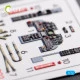 Kelik K72002 - 1/72 F-5E Tiger II Early series interior 3D decals Dream Model