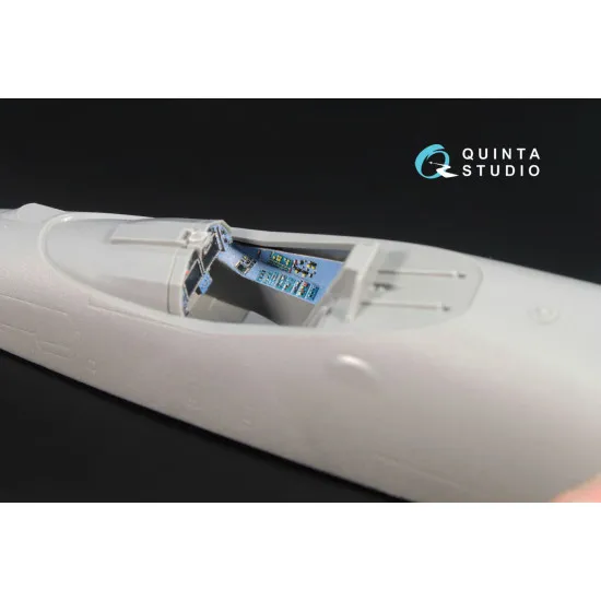 Quinta studio QD72004 - 1/72 3D Printed Coloured Interior for SU-57 (Zvezda)