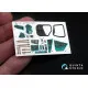 Quinta QD72006 - 1/72 3D-Printed interior for Mi-24V Hind Zvezda kit