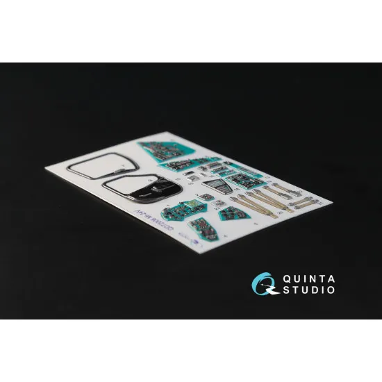 Quinta QD72006 - 1/72 3D-Printed interior for Mi-24V Hind Zvezda kit