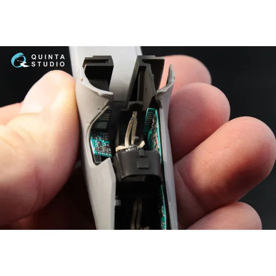 Quinta QD72006 - 1/72 3D-Printed interior for Mi-24V Hind Zvezda kit