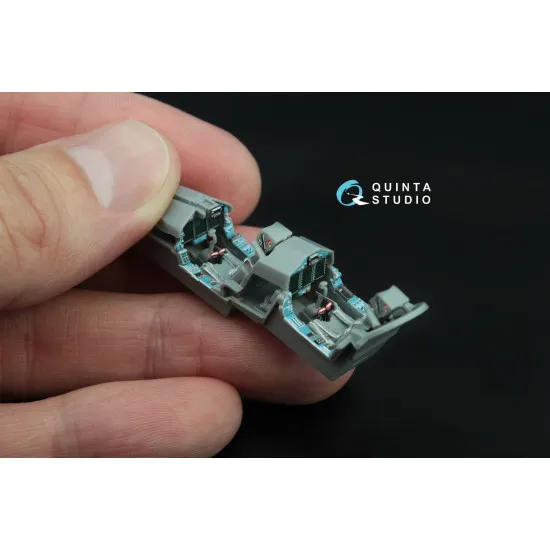 Quinta studios QD72007 1/72 3D-Printed and coloured Interior Yak-130 Zvezda