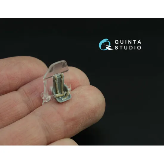 Quinta Studio QD72008 3D Printed & Coloured Interior IL-2 Shturmovik Tamiya