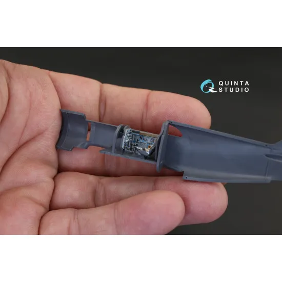 Quintas QD72010 - 1/72 La-5 3D-Printed & Coloured Interior (For ClearProp Kit)