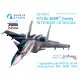 Quinta QD72012 - 1/72 3D-Printed & coloured Interior for Su-30SM Zvezda kit
