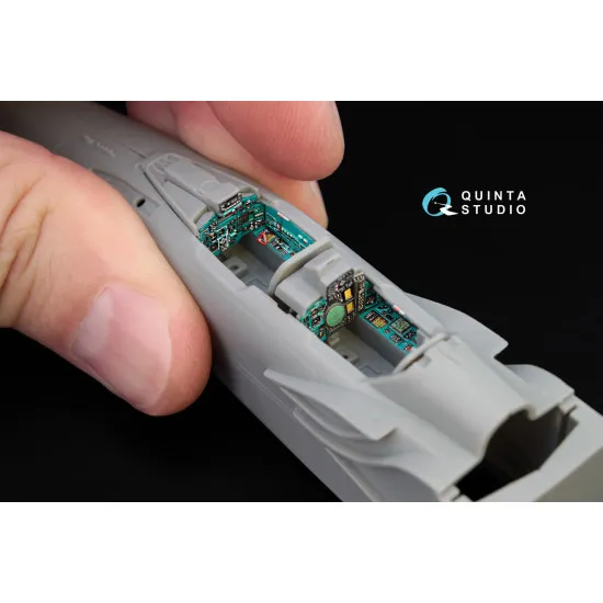 Quinta QD72015 - 1/72 3D-Printed coloured interior for MiG-31DZ Trumpeter