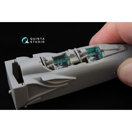 Quinta QD72015 - 1/72 3D-Printed coloured interior for MiG-31DZ Trumpeter
