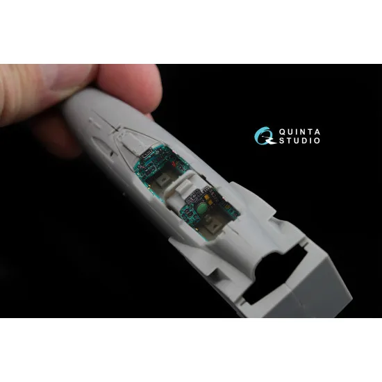 Quinta QD72014 1/72 3D-Printed & Coloured Interior for MiG-31B Trumpeter Kit