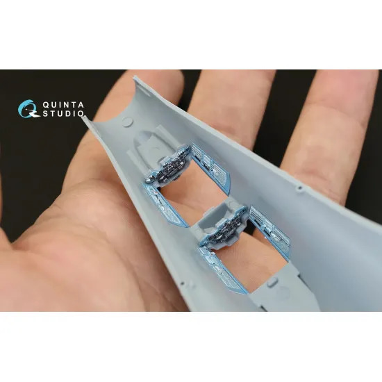 Quinta QD72020 - 1/72 3D-Printed & coloured interior for Su-27UB (Zvezda kit)