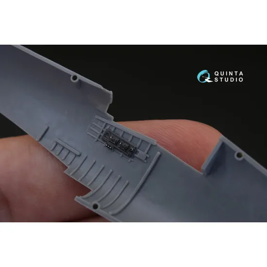 Quinta studio's QD72023 - 1/72 Interior 3D decal for F4U-1 Corsair (Bird cage) Tamiya kit