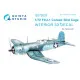 Quinta studio's QD72023 - 1/72 Interior 3D decal for F4U-1 Corsair (Bird cage) Tamiya kit