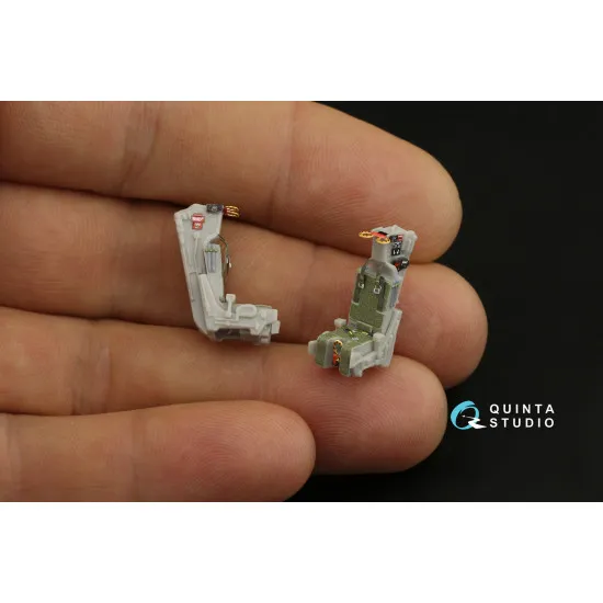 Quinta QD72027 - 1/72 3D-Printed colored Interior for F-14A Hasegawa kit