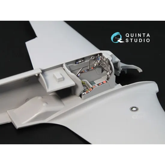 Quinta studio's QD48001 - 1/48 Interior 3D decal for Yak-3 (4814 Zvezda kit)