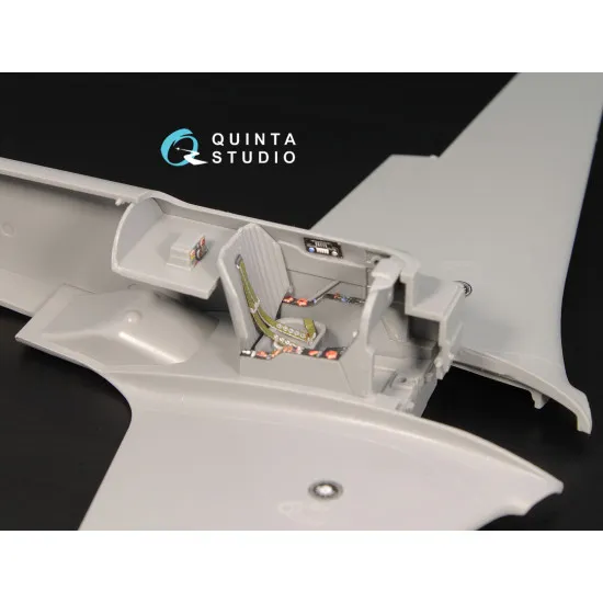 Quinta studio's QD48001 - 1/48 Interior 3D decal for Yak-3 (4814 Zvezda kit)