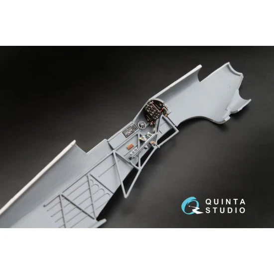 Quinta QD48002 - 1/48 3D-Printed coloured interior Yak-1 early for all kits