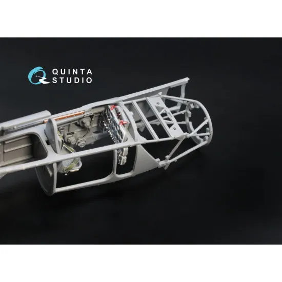 Quinta QD48005 - 1/48 3D-Printed interior for Lavochkin La-5 (Zvezda)