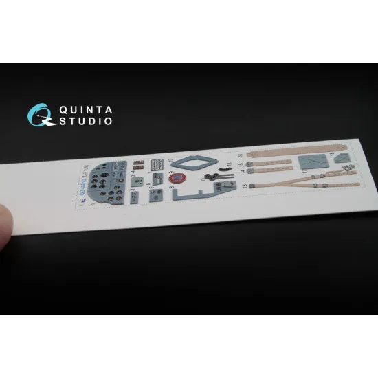 Quinta QD48010 - 1/48 3D-Print&colour inter IL-2 Accurate/Academy/Italery/Eduard