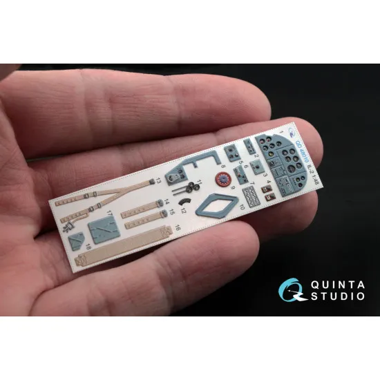 Quinta QD48010 - 1/48 3D-Print&colour inter IL-2 Accurate/Academy/Italery/Eduard
