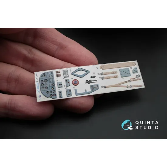 Quinta QD48010 - 1/48 3D-Print&colour inter IL-2 Accurate/Academy/Italery/Eduard