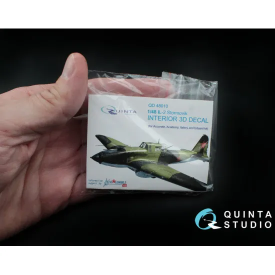 Quinta QD48010 - 1/48 3D-Print&colour inter IL-2 Accurate/Academy/Italery/Eduard
