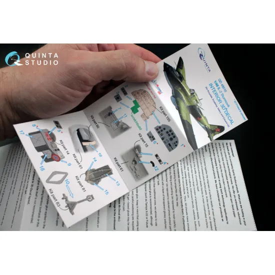Quinta QD48010 - 1/48 3D-Print&colour inter IL-2 Accurate/Academy/Italery/Eduard