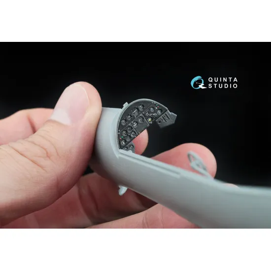 Quinta QD48017 - 1/48 3D-Printed interior for Su-2 (Zvezda kit)