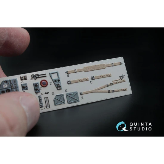 Quinta QD48020 - 1/48 3D-Printed interior for IL-2 (Tamiya kit)