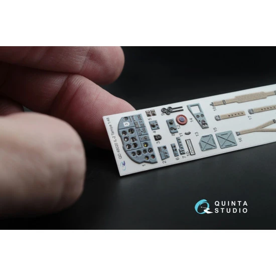 Quinta QD48020 - 1/48 3D-Printed interior for IL-2 (Tamiya kit)