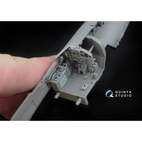 Quinta QD48020 - 1/48 3D-Printed interior for IL-2 (Tamiya kit)