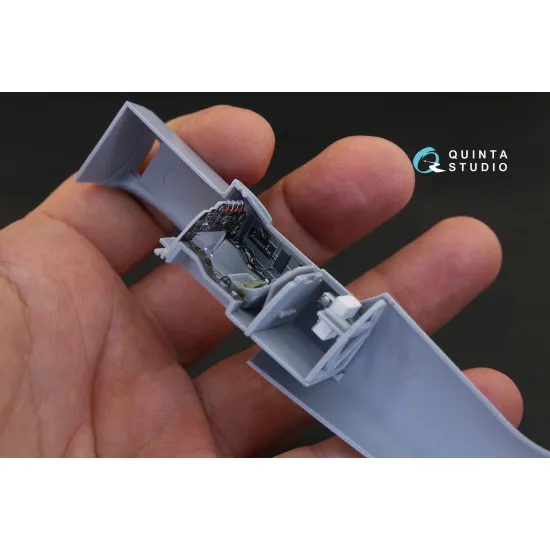 Quinta QD48023 - 1/48 3D-Printed & Coloured Interior for La-9 (ARK Kit)