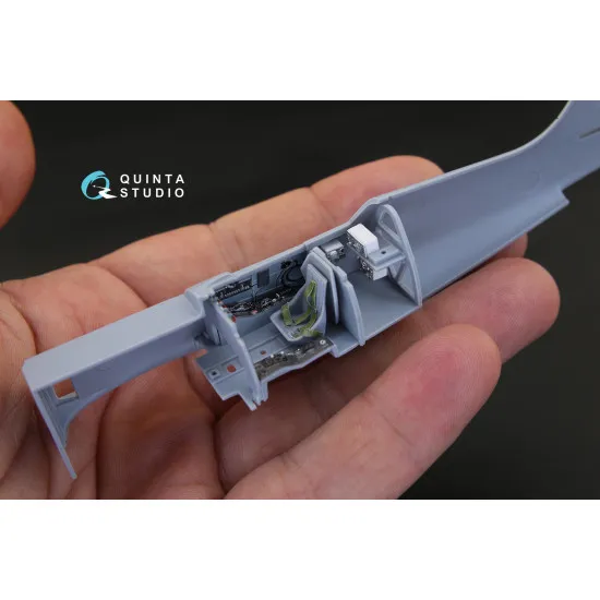 Quinta QD48023 - 1/48 3D-Printed & Coloured Interior for La-9 (ARK Kit)