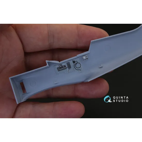 Quinta QD48023 - 1/48 3D-Printed & Coloured Interior for La-9 (ARK Kit)